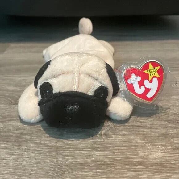 TY Beanie Baby Pugsly - Picture 1 of 5